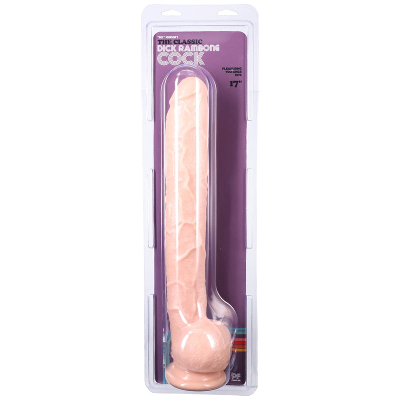 Load image into Gallery viewer, Doc Johnson Dick Rambone Cock Dildo Pink 17 Inch
