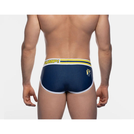 PUMP Recharge Brief Blue Yellow