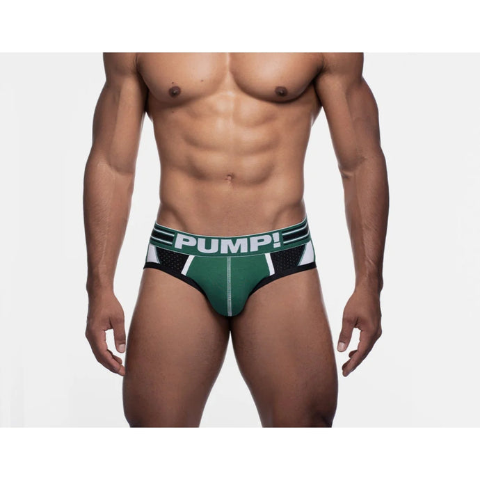 PUMP Boost Brief Green Black