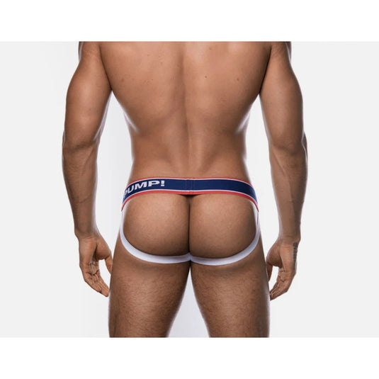 PUMP Fever Jock Strap Red Blue