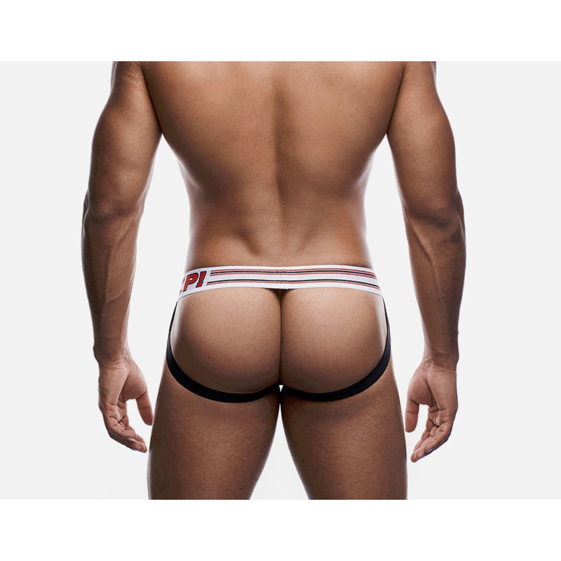 Load image into Gallery viewer, PUMP Circuit Jock Strap Red Black
