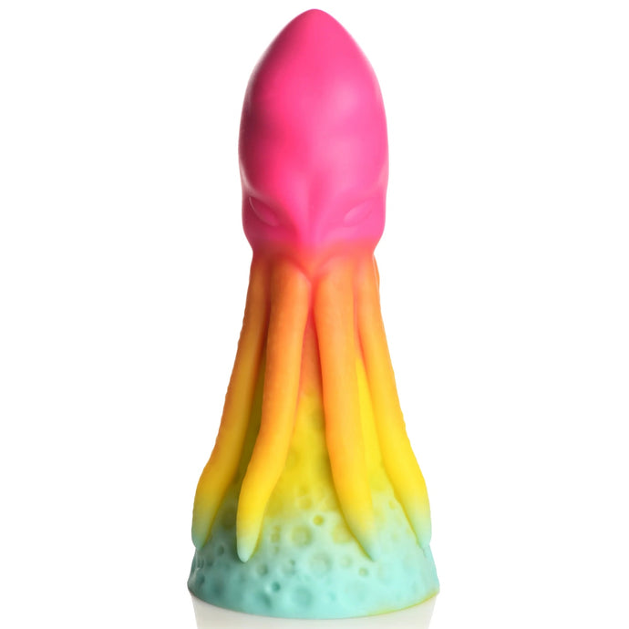 Creature Cocks King Kraken Silicone Dildo Rainbow