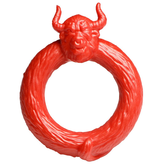 Creature Cocks Beast Mode Silicone Cock Ring Red