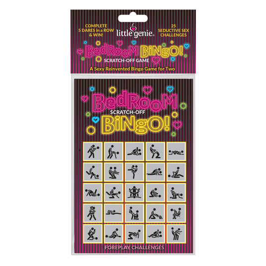 Little Genie Bedroom Bingo Scratch Off Romance Game