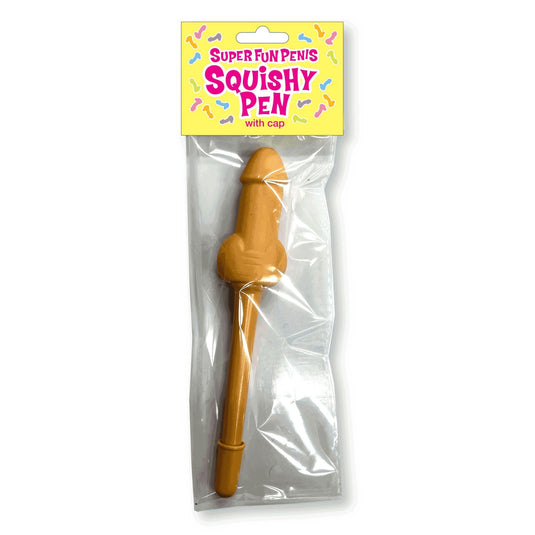 Little Genie Super Fun Penis Squishy Pen Pink