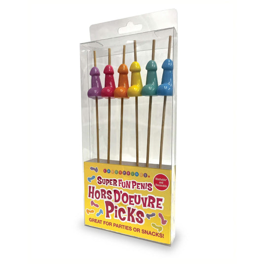 Little Genie Super Fun Penis Hors D’Oeuvre’s Picks 6 Pack