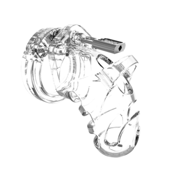 Man Cage Chastity Cock Cage Model 25 Clear 3.5 Inch / 9cm