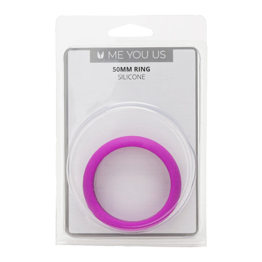 Me You Us Silicone Cock Ring Purple 50mm