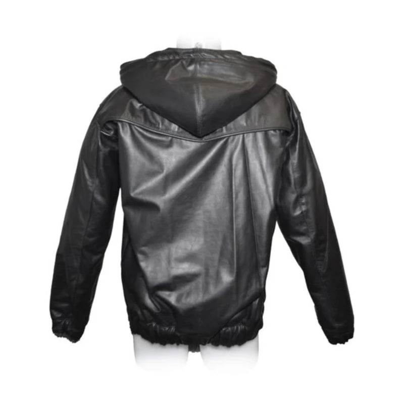 Load image into Gallery viewer, Prowler RED V Sports Leather Jacket Black
