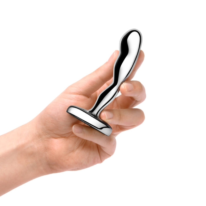 Load image into Gallery viewer, b-Vibe Stainless Steel Prostate Plug
