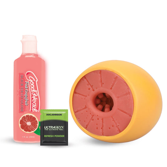 GoodHead Grapefruit Stroker Blow Job Set