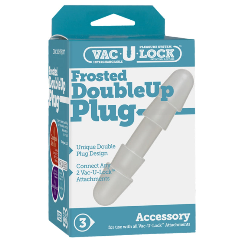 Load image into Gallery viewer, Vac-U-Lock Frosted Double Up Plug
