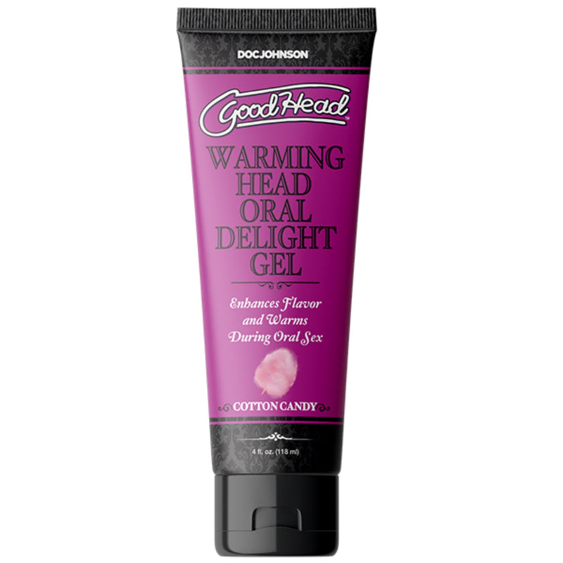 Load image into Gallery viewer, GoodHead Warming Head Oral Delight Gel Cotton Candy 4oz
