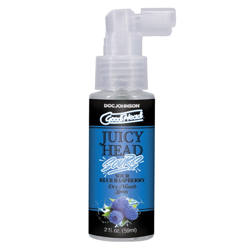 Load image into Gallery viewer, GoodHead Juicy Head Dry Mouth Spray Sour Blue Raspberry 2oz
