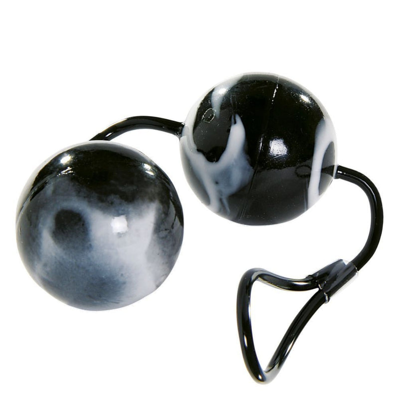 Load image into Gallery viewer, Me You Us Jiggle Duo Weighted Love Balls Black - Simply Pleasure
