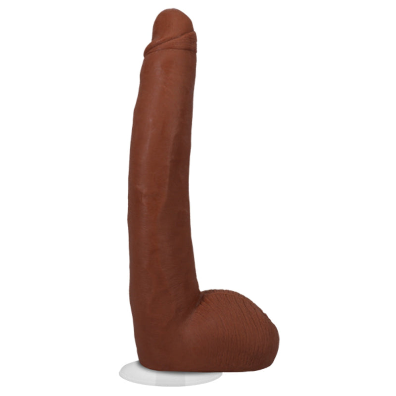 Load image into Gallery viewer, Signature Cocks Alex Jones Ultraskyn Vac-U-Lock Dildo Brown 11 Inch
