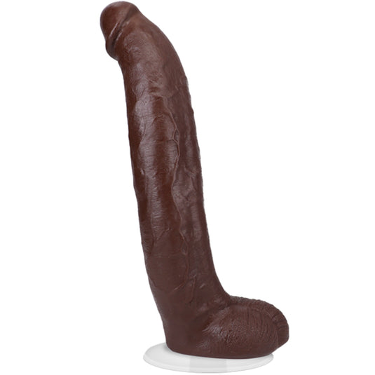 Signature Cocks Brickzilla Ultraskyn Vac-U-Lock Dildo Brown 13 Inch