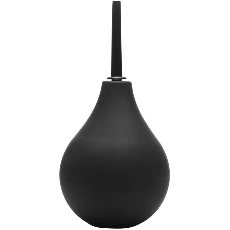 Load image into Gallery viewer, Cleanstream Thin Tip Silicone Enema Bulb Douche Black - Simply Pleasure
