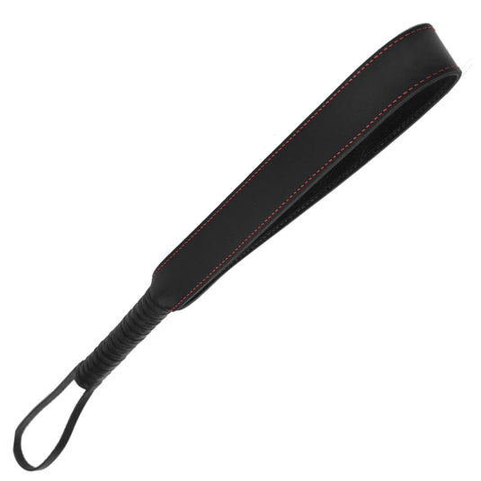 Strict Leather Looped Leather Slapper Black