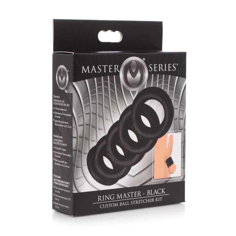 Load image into Gallery viewer, Master Series Ring Master Custom Ball Stretcher Kit Black

