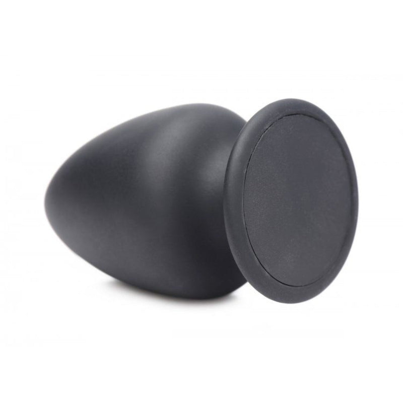 Load image into Gallery viewer, Squeeze-It Squeezable Silicone Butt Plug Black Small
