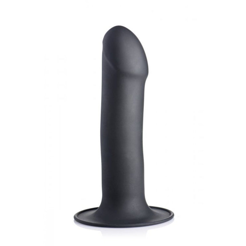 Load image into Gallery viewer, Squeeze-It Squeezable Phallic Dildo Black 6.75 Inch
