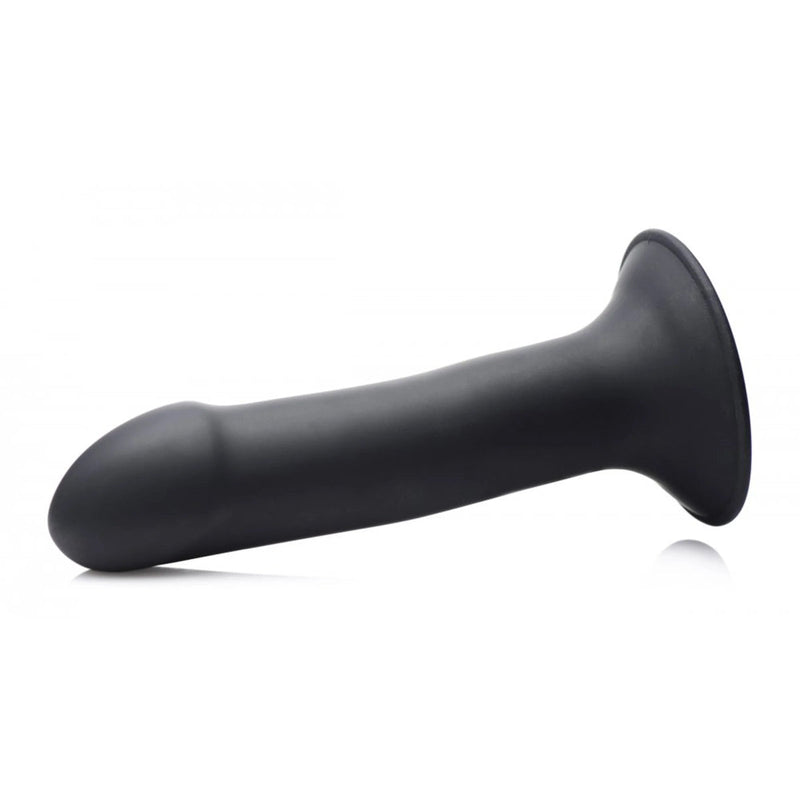 Load image into Gallery viewer, Squeeze-It Squeezable Phallic Dildo Black 6.75 Inch
