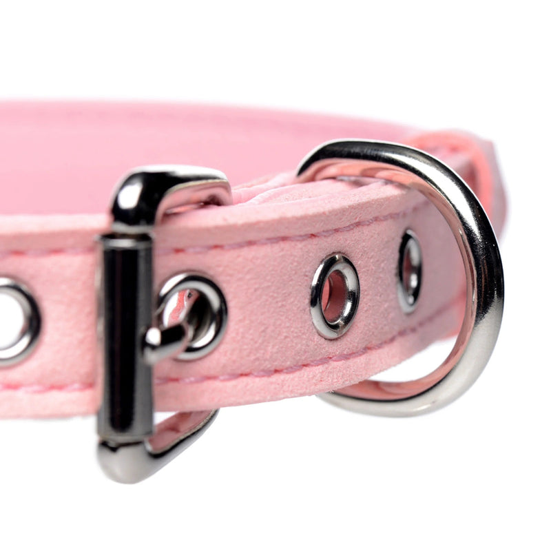 Load image into Gallery viewer, Master Series Sugar Kitty Cat Bell Collar Pink Silver
