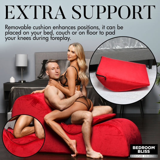 Bedroom Bliss Love Couch Red - Simply Pleasure