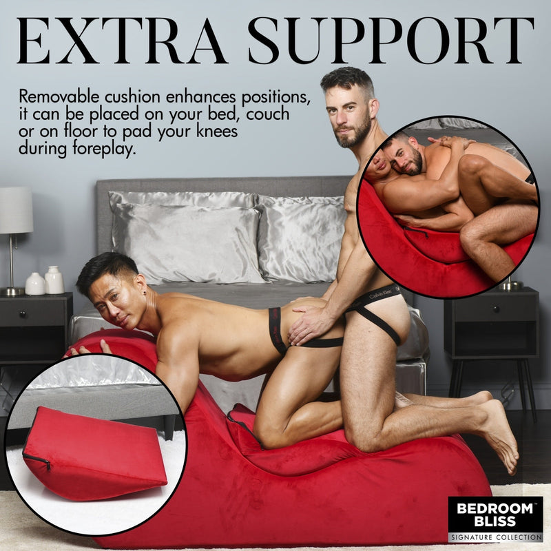 Load image into Gallery viewer, Bedroom Bliss Love Couch Red - Simply Pleasure
