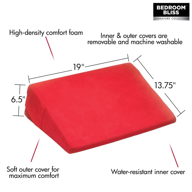 Load image into Gallery viewer, Bedroom Bliss Love Cushion Red - Simply Pleasure
