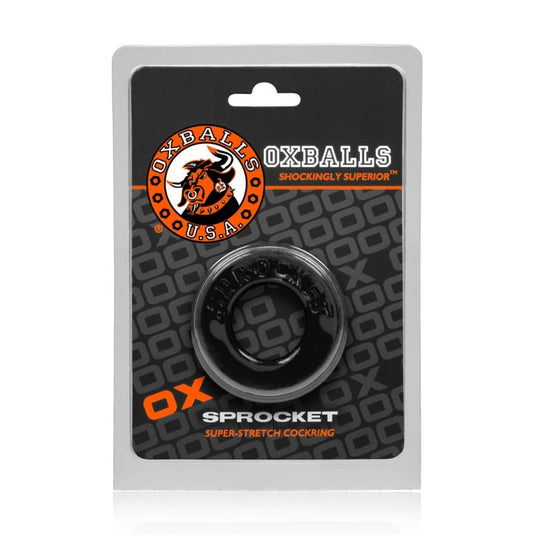 Oxballs Sprocket Cock Ring Black