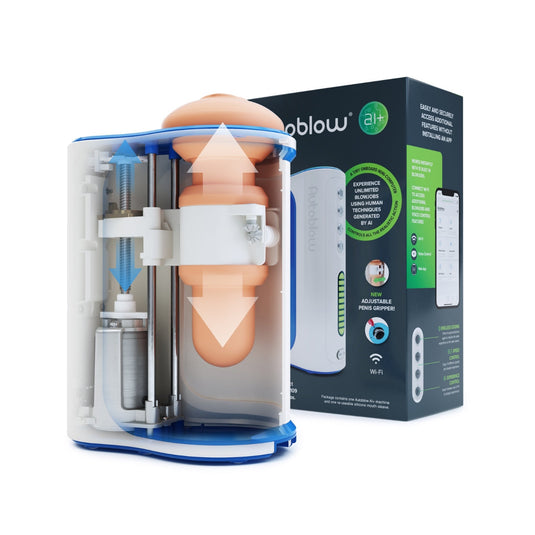 Autoblow AI Plus Adjustable Blow Job Masturbator Machine - Simply Pleasure