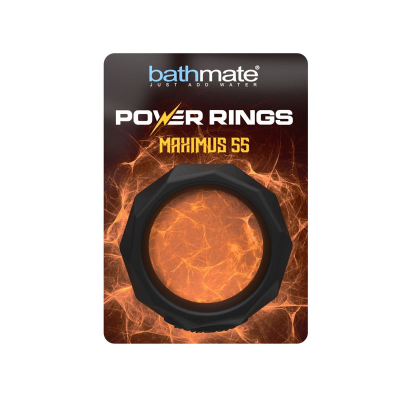 Load image into Gallery viewer, Bathmate Power Ring Maximus 55 Cock Ring Black - Simply Pleasure
