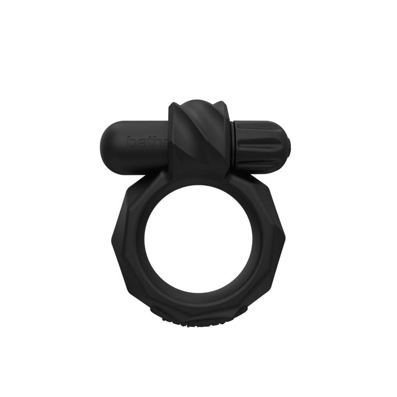 Load image into Gallery viewer, Bathmate Maximus Vibe 45 Vibrating Cock &amp; Ball Ring Black - Simply Pleasure
