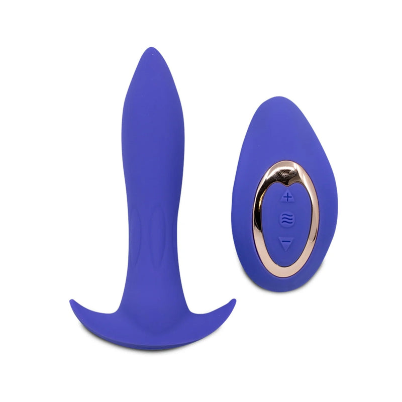 Load image into Gallery viewer, Nu Sensuelle Power Plug Remote Control Vibrating Butt Plug Ultra Violet
