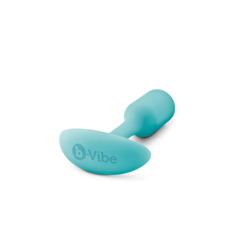 Load image into Gallery viewer, b-Vibe Snug Plug 1 Weighted Silicone Butt Plug Mint - Simply Pleasure
