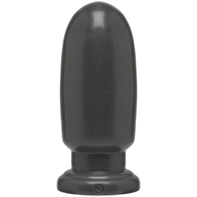 American Bombshell Shell Shock Butt Plug Grey 9 Inch - Simply Pleasure