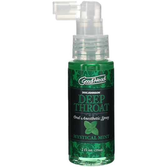 GoodHead Deep Throat Oral Anesthetic Spray Mystical Mint 2oz