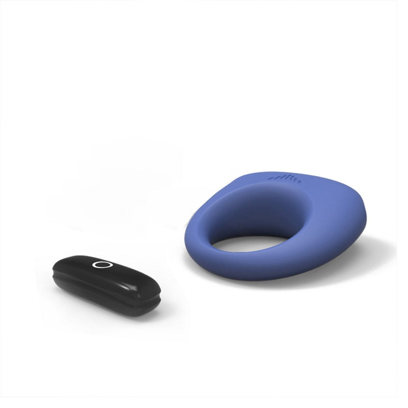 Load image into Gallery viewer, Magic Motion Dante App Controlled Vibrating Cock Ring Blue
