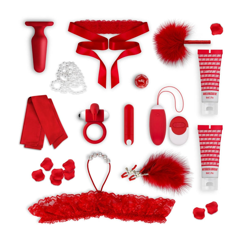 Load image into Gallery viewer, Loveboxxx 14-Days Of Love Sex Toy Kit Red
