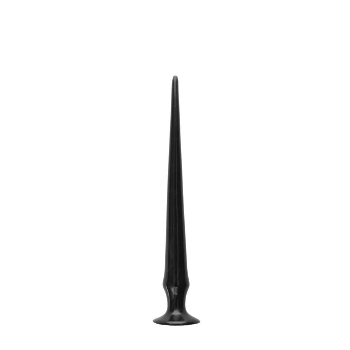 Ouch Ass Spike Dildo Black 13 Inch