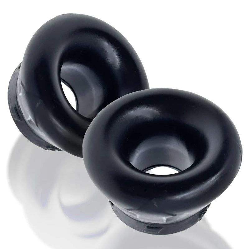 Load image into Gallery viewer, Oxballs Clone Duo Ball Stretcher 2 Pack Black
