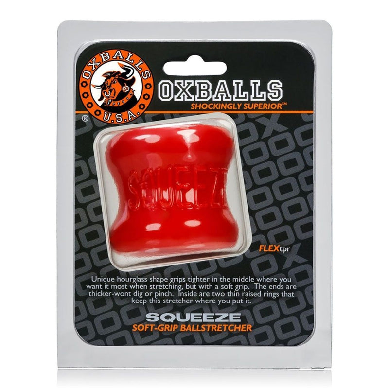 Load image into Gallery viewer, Oxballs Squeeze Ball Stretcher Red
