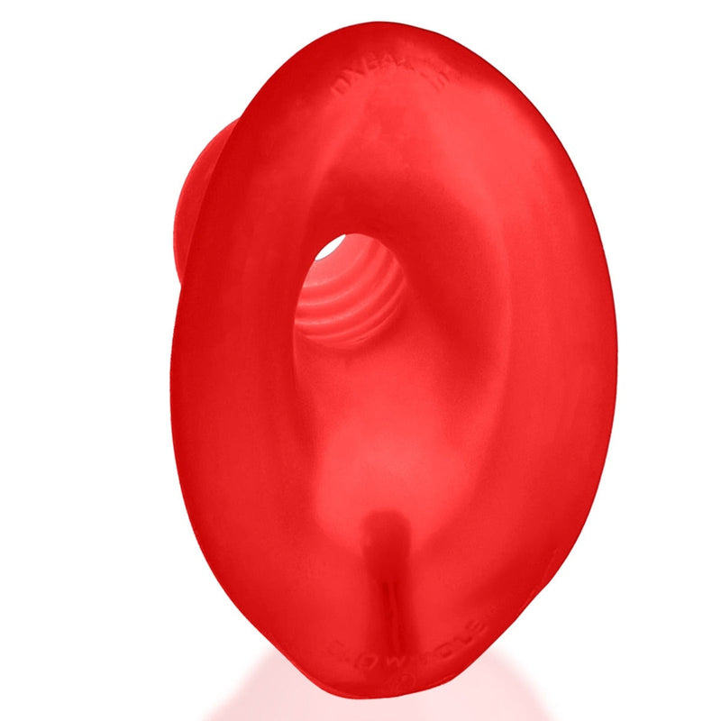 Load image into Gallery viewer, Oxballs Glowhole 2 Hollow Fuck Plug With LED Insert Red Morph Large
