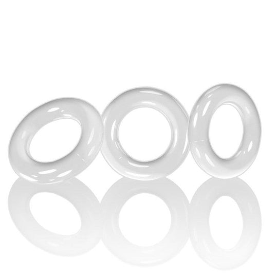 Oxballs Willy Rings Cock Ring 3 Pack White