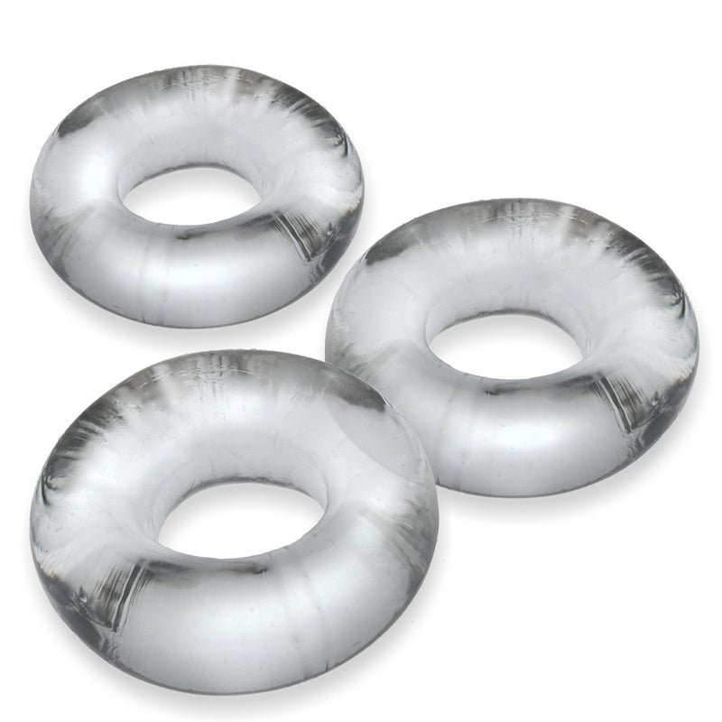 Load image into Gallery viewer, Oxballs Fat Willy Jumbo Cock Rings 3 Pack Clear
