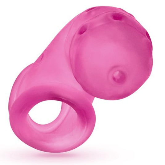 Oxballs Airlock Air Lite Vented Chastity Cage Pink