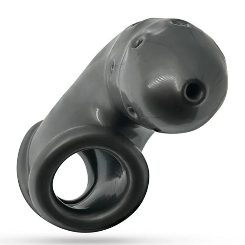 Load image into Gallery viewer, Oxballs Airlock Air Lite Vented Chastity Cage Steel
