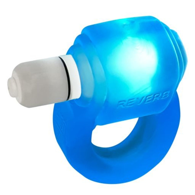 Load image into Gallery viewer, Oxballs Glowdick Cock Ring With LED Blue Ice
